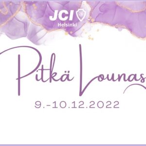 JCI Helsinki Pitkä Lounas 2022 banneri